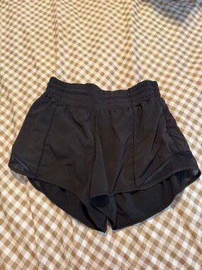 Black Lululemon Women's Athletic Shorts